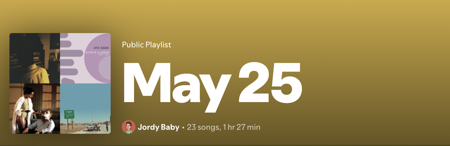 playlist may 2025